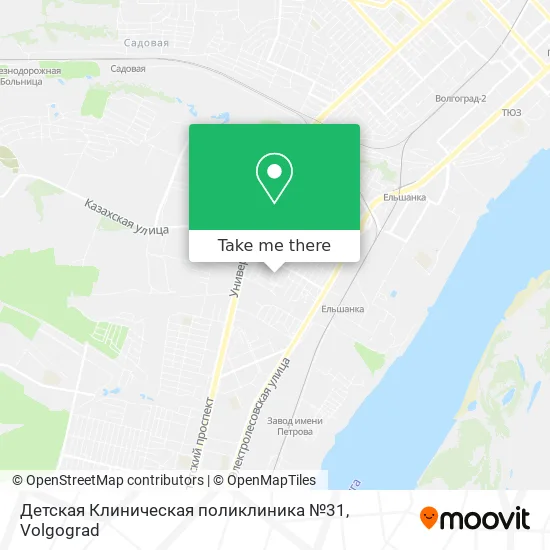 Детская Клиническая поликлиника №31 map
