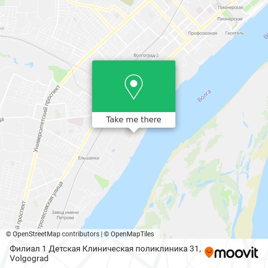 Филиал 1 Детская Клиническая поликлиника 31 map