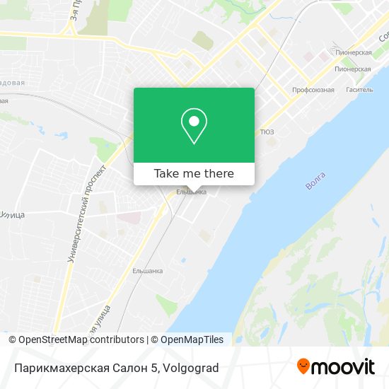 Парикмахерская Салон 5 map