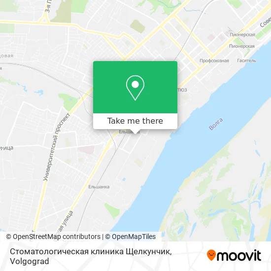 Стоматологическая клиника Щелкунчик map