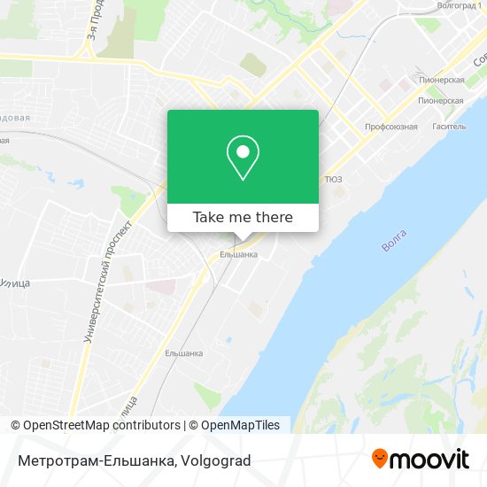 Метротрам-Ельшанка map