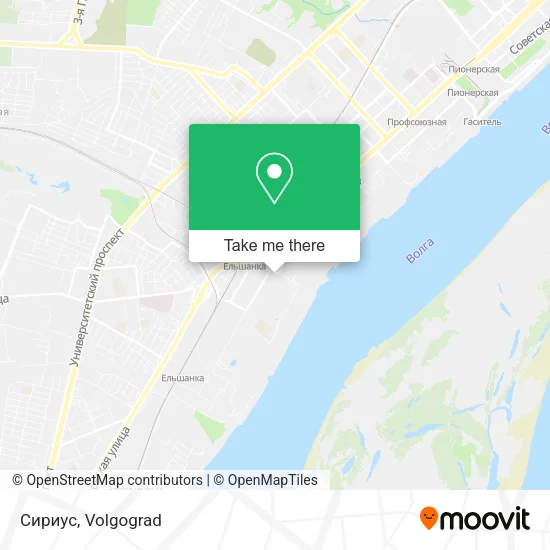 Сириус map