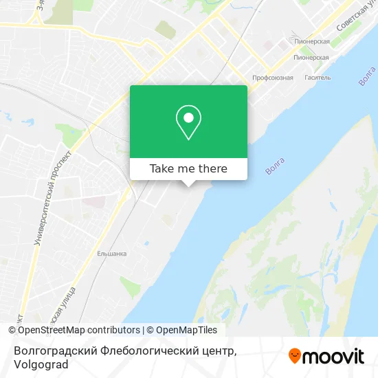 Волгоградский Флебологический центр map