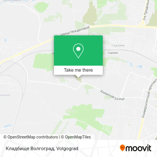 Кладбище Волгоград map