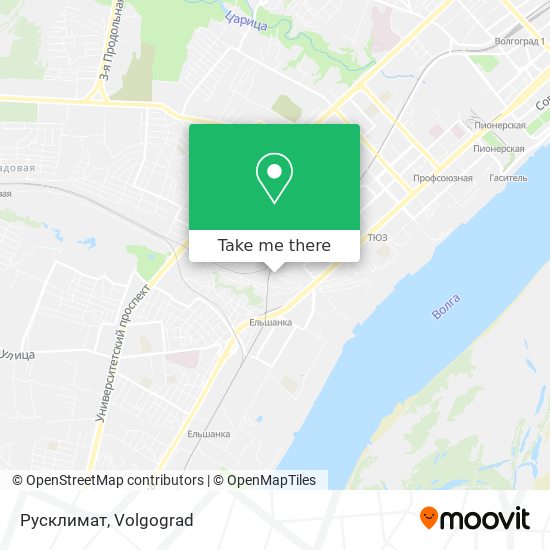 Русклимат map