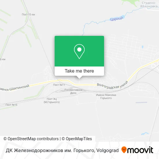 ДК Железнодорожников им. Горького map