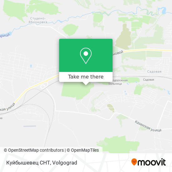 Куйбышевец СНТ map