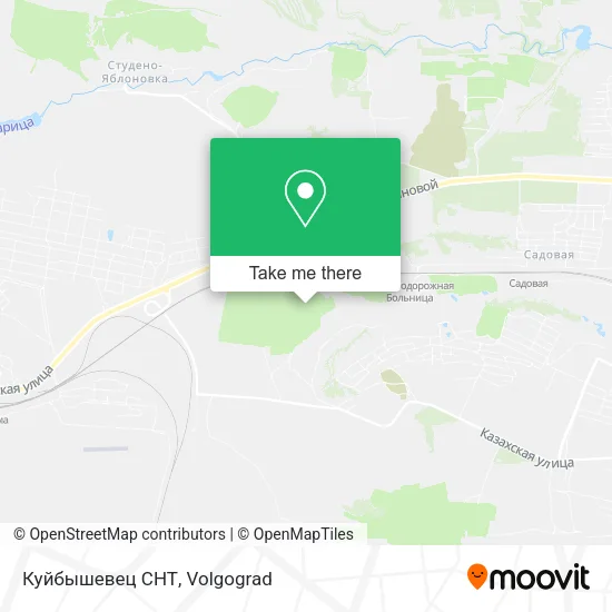 Куйбышевец СНТ map
