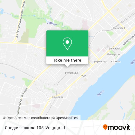 Средняя школа 105 map