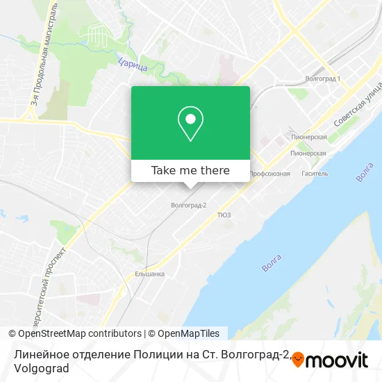 Линейное отделение Полиции на Ст. Волгоград-2 map