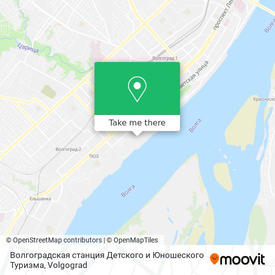 Волгоградская станция Детского и Юношеского Туризма map