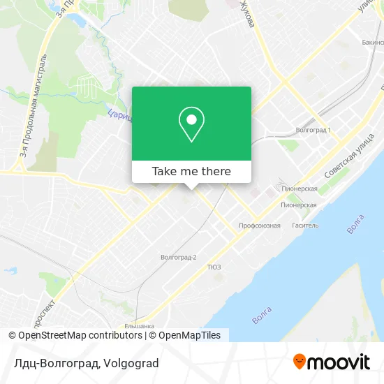 Лдц-Волгоград map