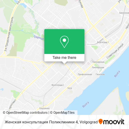 Женская консультация Поликлиники 4 map