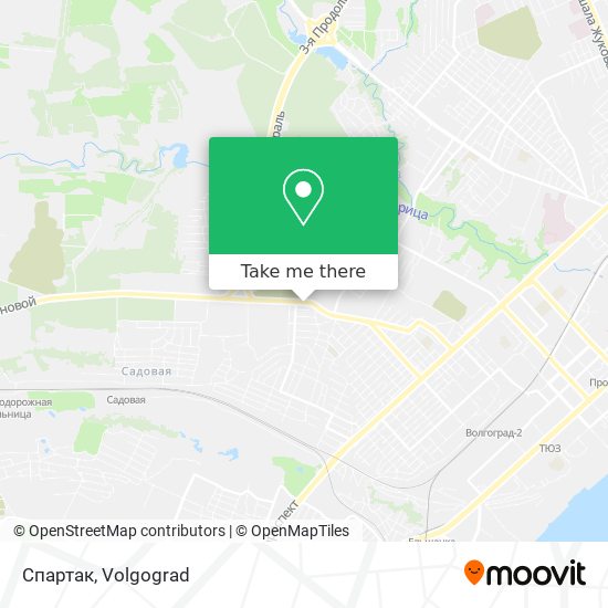Спартак map