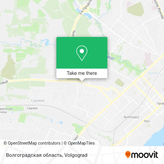 Волгоградская область map