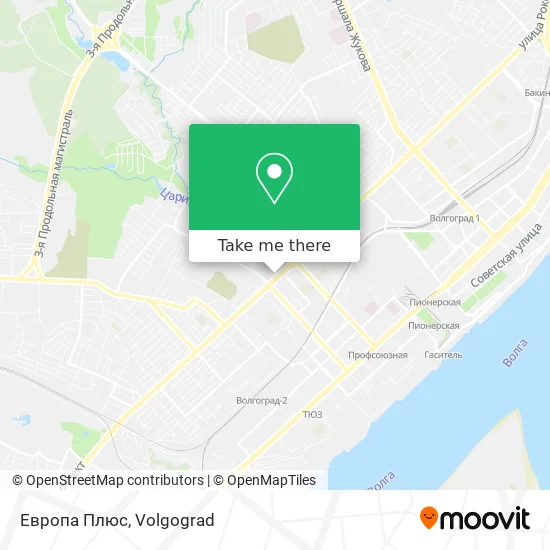 Европа Плюс map