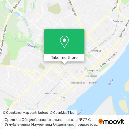 Средняя Общеобразовательная школа №77 С Углубленным Изучением Отдельных Предметов map
