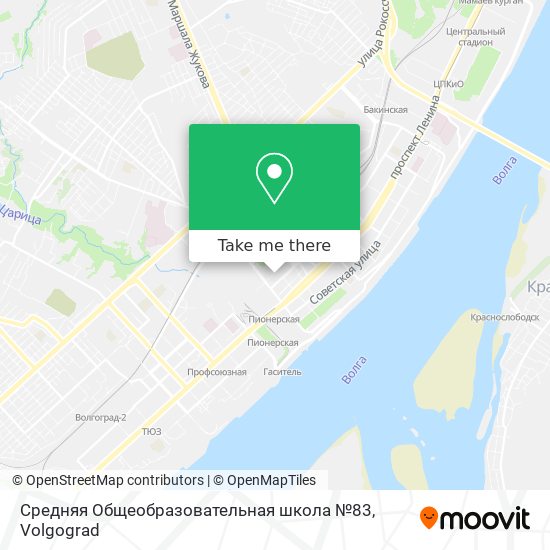 Средняя Общеобразовательная школа №83 map