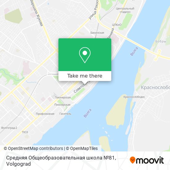 Средняя Общеобразовательная школа №81 map