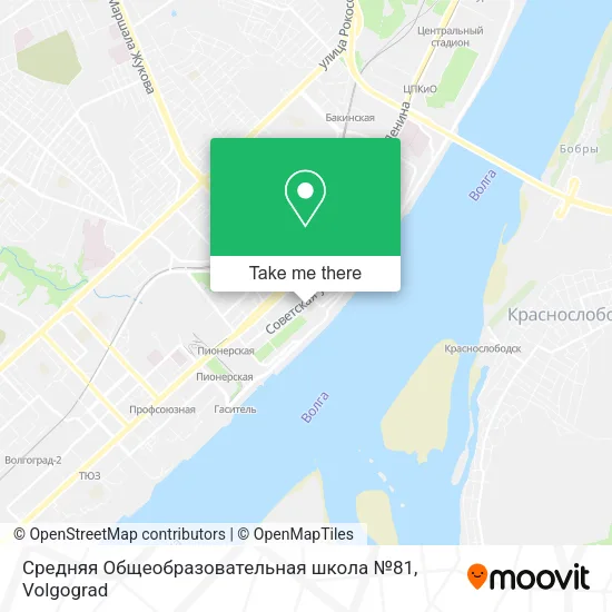 Средняя Общеобразовательная школа №81 map