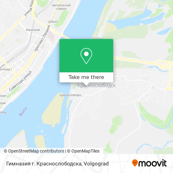 Гимназия г. Краснослободска map