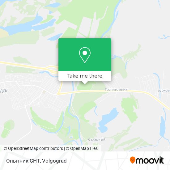 Опытник СНТ map