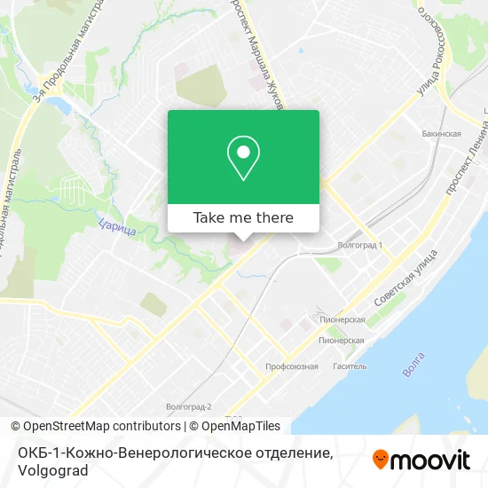 ОКБ-1-Кожно-Венерологическое отделение map