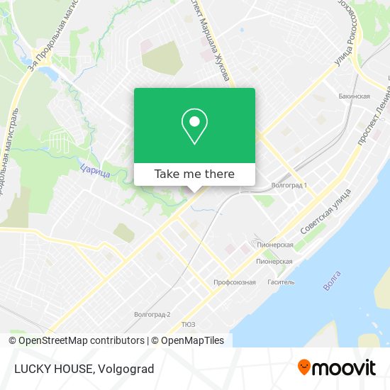 LUCKY HOUSE map