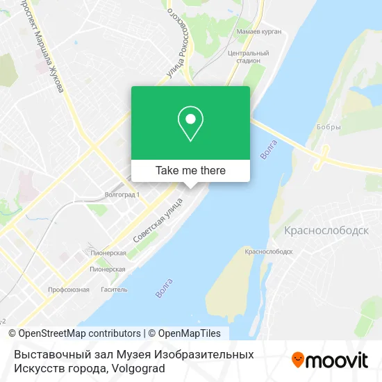 Выставочный зал Музея Изобразительных Искусств города map