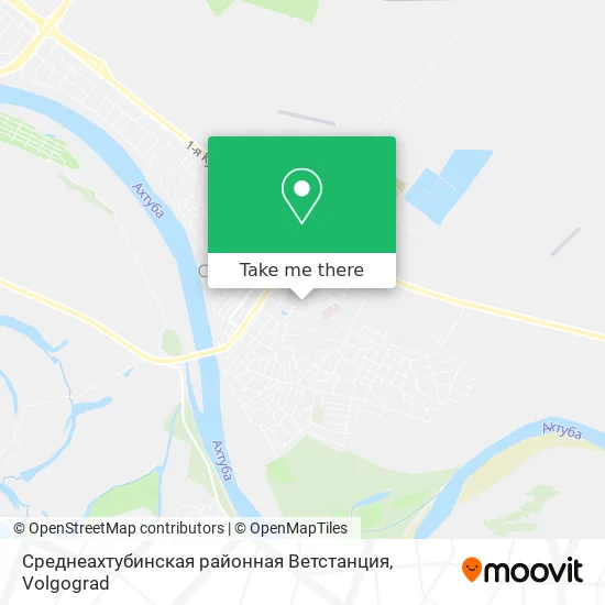Среднеахтубинская районная Ветстанция map