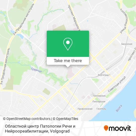 Областной центр Патологии Речи и Нейроореабилитации map