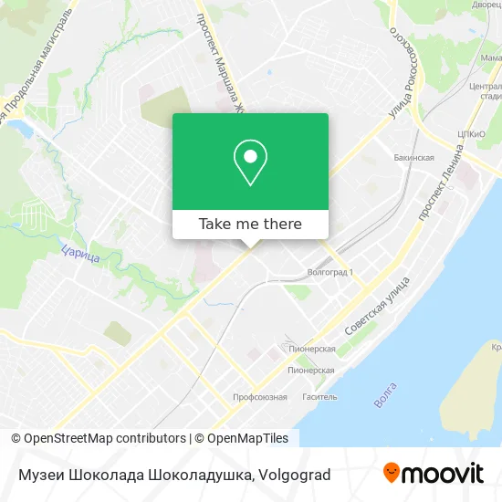 Музеи Шоколада Шоколадушка map