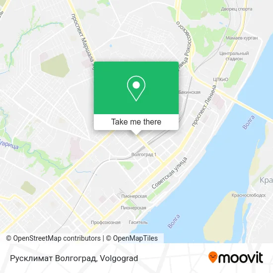Русклимат Волгоград map