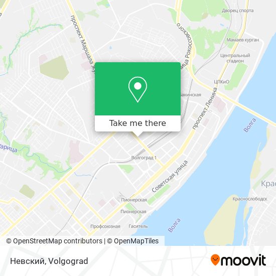 Невский map