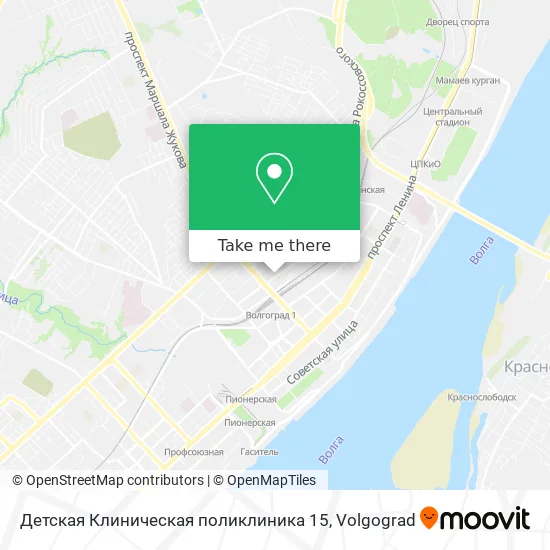 Детская Клиническая поликлиника 15 map