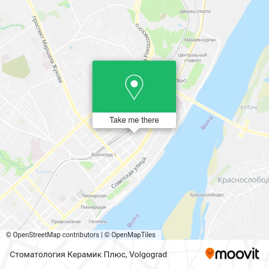 Стоматология Керамик Плюс map