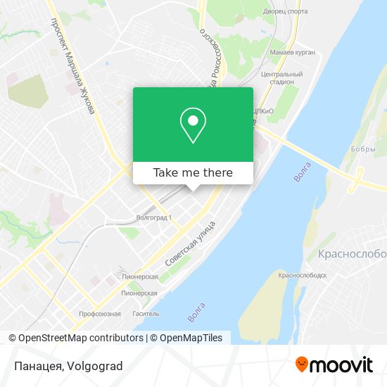 Панацея map