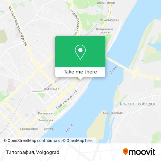 Типография map