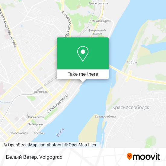 Белый Ветер map