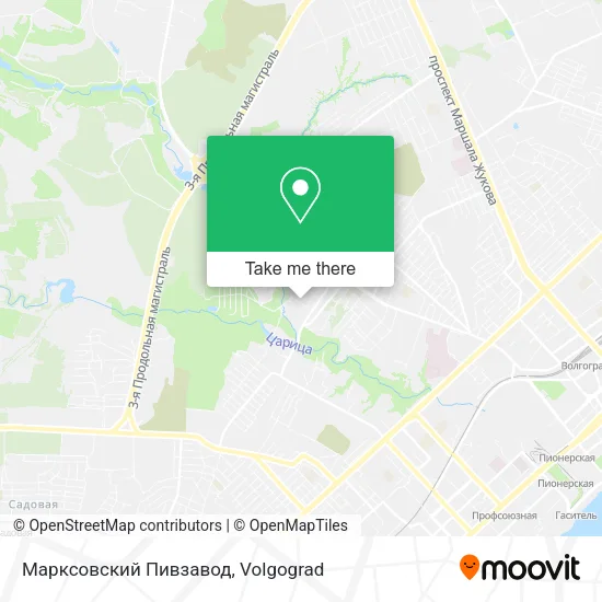 Марксовский Пивзавод map