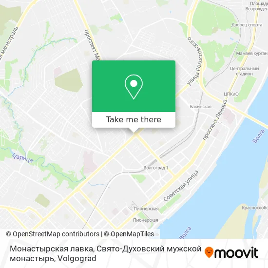 Монастырская лавка, Свято-Духовский мужской монастырь map