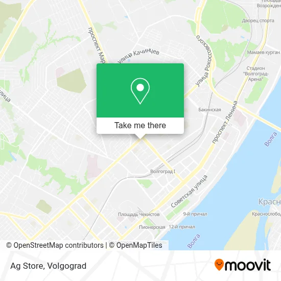 Ag Store map