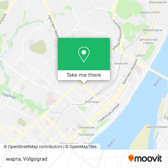 марта map