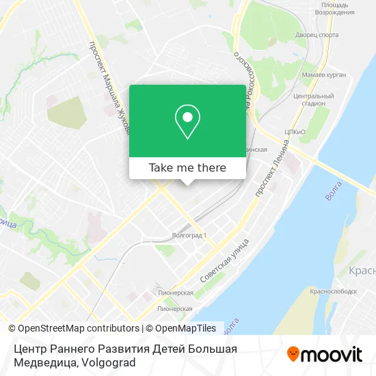 Центр Раннего Развития Детей Большая Медведица map