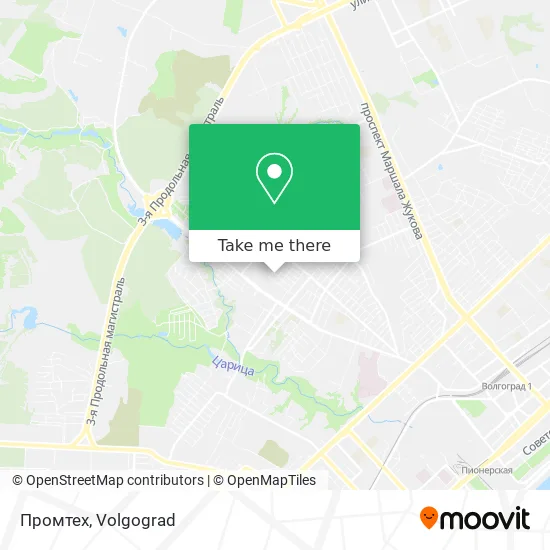 Промтех map