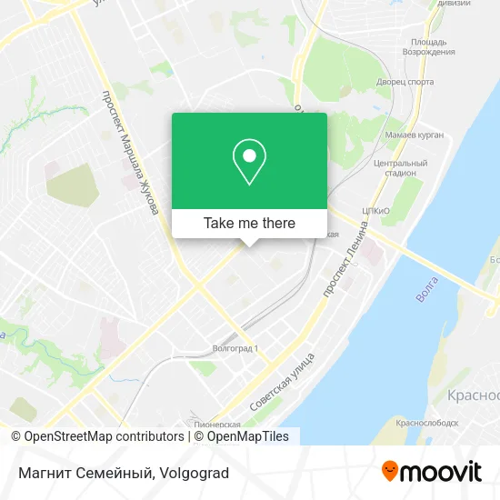 Магнит Семейный map