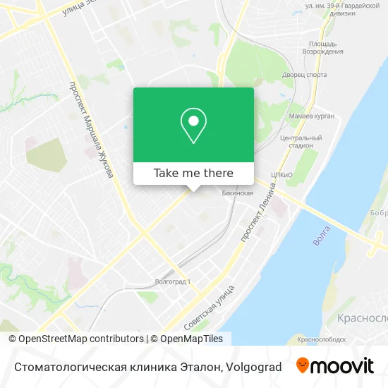 Стоматологическая клиника Эталон map