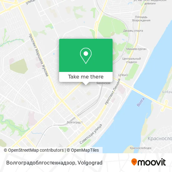 Волгоградоблгостехнадзор map