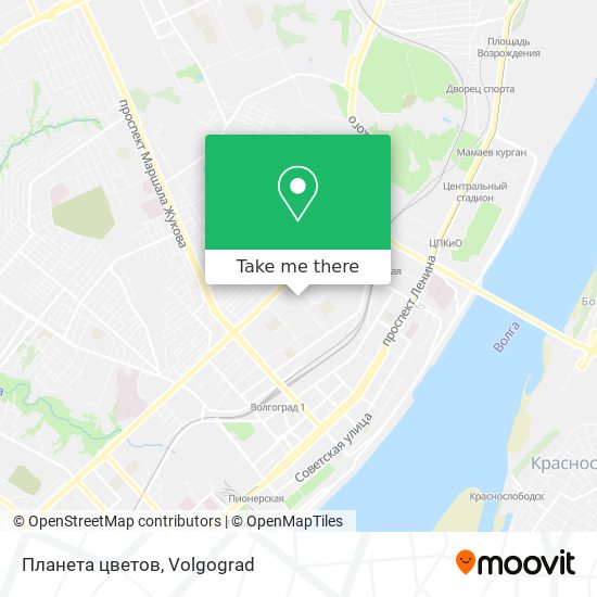 Планета цветов map