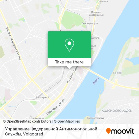 Управление Федеральной Антимонопольной Службы map